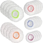 200PCS Reusable Plastic Bowl Covers - 5 Sizes With Elastic, Food Multicolored. Fixed Price $28.92.