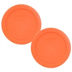 Pyrex 7200-PC Round 2CUP 5" Storage Lid Cover Pack Orange For Glass Bowl New. Fixed Price $10.99.