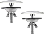 2 Piece Inch Kitchen Sink Hole Cover, Stainless Steel Faucet. Fixed Price $11.15.