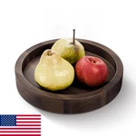 Tidita 10" Acacia Wood Lazy Susan Turntable For Cabinet Pantry Countertop. Fixed Price $28.47.