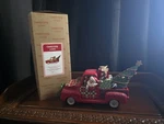 Jim Shore Country Living Red Santa Truck Holiday Figurine Nwt. Fixed Price $90.00.