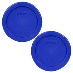 Pyrex 4" Cobalt Blue Lid Replacement Storage Cover Pack For 1 Cup Bowl 7202-PC. Fixed Price $9.49.