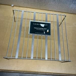 Laura Ashley Medium Helper Shelf Silver 12.2 "x 10.2X5. Fixed Price $15.00.