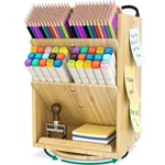 Bamboo Desk Organizer Storage Accessories Ultra-large 13 Compartments, 1000.... Fixed Price $44.68.