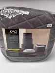 Quilted 4PC China Storage Set Grey - Organize And Safely Store Your Dishes.. Fixed Price $24.95.