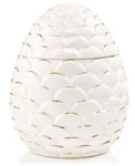 Jay Imports Merry And Bright Pine Cone Cookie Jar Gold Accents. Fixed Price $40.00.