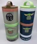 Whiskware Star Wars Mandalorian Grogu Snack Containers Set Of 2. Fixed Price $12.74.