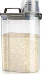 Airtight Rice & Dry Food Storage Container 3-5LB, Bpa-free Cereal Flour Bin With. Fixed Price $29.99.