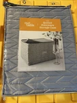 Our Table Quilted Stemware Storage Case In Grey. Fixed Price $18.99.