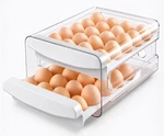 Zagtag Holder For Fridge, 2TIER Stackable 40 Eggs Organizer Drawer R.... Fixed Price $43.06.