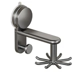 360 Rotating Suction Cup Hooks Wall Mounted For Kitchen Utensil Organizer Spatul. Fixed Price $14.99.
