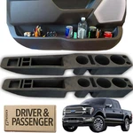 Cup Holders Insert Door Organizer Compatible With Ford F-150 2021-2025 Accessori. Fixed Price $141.99.