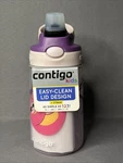 Contigo Kids Straw Water Bottle 14OZ Bpa Free Easy Clean Tritan New. Fixed Price $8.22.
