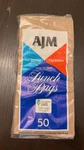 Ajm Brown Paper Lunch Bags Self Standing Flat Bottom Easy Open 40 Pack. Fixed Price $10.99.