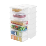 Naivees Shoe Storage Box Clear Plastic Stackable With Transparent. Fixed Price $54.29.
