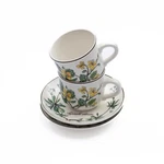Villeroy & Boch Botanica Demitasse Espresso Cup And Saucer Mix Patterns - 2 Sets. Fixed Price $47.35.