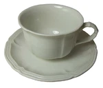 Villeroy & Boch White Manoir Flat Coffee Cup Saucer Porcelain Luxembourg. Fixed Price $16.09.