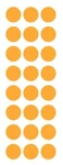 1" Light Orange Round Label Dots Stickers Color Coding Inventory Inch. Fixed Price $97.65.