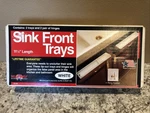 Rev Shelf Kitchen Cabinet Pull Out Sink Front Trays 11 1/4. Fixed Price $12.95.