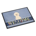 Carolines Treasures BB5656MAT 18 X 27 In. Bichon Frise Welcome Indoor Outd.... Fixed Price $33.13.