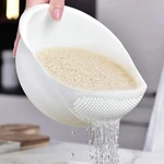 1PC Multi-purpose Plastic Drain Basket With Handle Rice, Fruit & Laundry Bowl. Fixed Price $9.99.