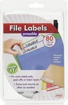 Jokari Once Erasable File Folder Labels Starter Kit 80 Reusable 1/3-CU. Fixed Price $16.15.