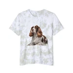 French Spaniel Wd Fashion Tie-dyed T-shirt. Fixed Price $24.82.