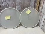 Tupperware #2197B-1 & Clear Replacement Lids Free Shipping. Fixed Price $18.00.