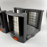 Blum Orga-line Pair Of Adjustable Plate Holder Organizer For Tandem Storage. Fixed Price $37.50.