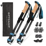 Gptcamp Walking Sticks,trekking Poles Collapsible Hiking 51.2", -blue. Fixed Price $40.56.