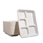 Eland Compostable Plates Compartment 5 Disposable Heavy Duty. Fixed Price $35.85.