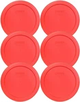 7201-PC 4-CUP Red Plastic Food Storage Lid, Made In Usa 6 Pack. Fixed Price $69.80.