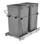 Rev-a-shelf RV-15KD-17C Double 27-QUART Chrome Wire Bottom Mount Pullout. Fixed Price $94.49.