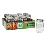 Ball Regular Mouth 16OZ Pint Mason Jars With Lids & Bands, 12 Count. Fixed Price $10.75.