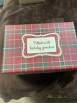 Hallmark Christmas Recipe Box & Sealed Cards And Dividers Nos. Fixed Price $18.50.