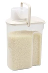 Japanbargain 3193 Rice Container Japanese Kome Bitsu Clear Plastic Dry Food. Fixed Price $26.28.
