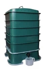 Vermihut Plus 5-TRAY Worm Compost Bin Easy Setup And Sustainable Design. Fixed Price $124.91.