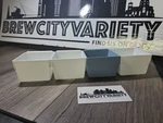 Vintage Rubbermaid Drawer Organizer 2910 White 3"X3"X2" Lot Of 4. Fixed Price $34.99.