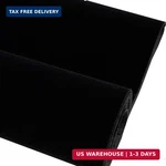 Taogift Self Adhesive Black Velvet Flock Liner Sticker For Drawer Dresser Cabine. Fixed Price $33.51.