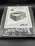 Richards Homewares Micro Fiber Deluxe Twelve Section Stemware Chest-grey (7093). Fixed Price $12.95.
