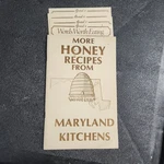 Vtg 80'S Maryland Kitchens State Beekeepers Recipe Cookbook Grauls Cards. Fixed Price $23.84.