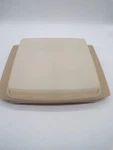 Vintage Tupperware Deviled Egg Keeper Carrier Tray Container Tan 723-2. Fixed Price $12.99.