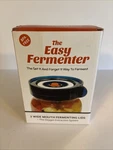 The Easy Fermenter Kit 3 Wide Mouth Lids + Oxygen Extraction System, New In Box. Fixed Price $16.99.