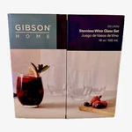 Gibson Home Belinni Stemless Wine Glass Set 4 Pieces 18 Oz.. Fixed Price $20.00.