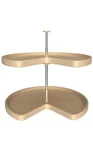 Rev-a-shelf LD-4BW-472-28-1 Lazy Daisy Banded Wood Double Tier Maple. Fixed Price $68.86.