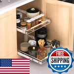 Kikibro Expandable Pull Out Drawer Cabinet Organizer Adjustable Width. Fixed Price $78.11.