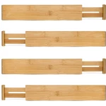 Mekbok 4-PACK Bamboo Kitchen Drawer Divider, Adjustable Stor... Fast Ship. Fixed Price $35.99.