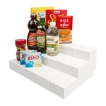 Dial 3-TIER Adjustable Canned Goods Shelves For Kitchen Cabinet & Pantry Storage. Fixed Price $53.04.