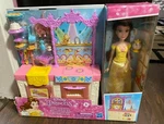 Disney Princess Belle's Royal Kitchen, Fashion Doll And Playset W 13 Accessories. Fixed Price $19.97.