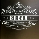 Baie Maison Xl Black Bread Box Farmhouse Metal. Fixed Price $49.99.